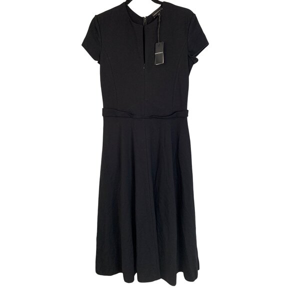 Emporio Armani Milano Jersey Midi Dress Size 12 US - Picture 4 of 13
